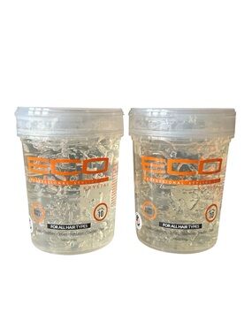 ECO Krystal Styling Gel 32 Fl Oz New Pack of 2